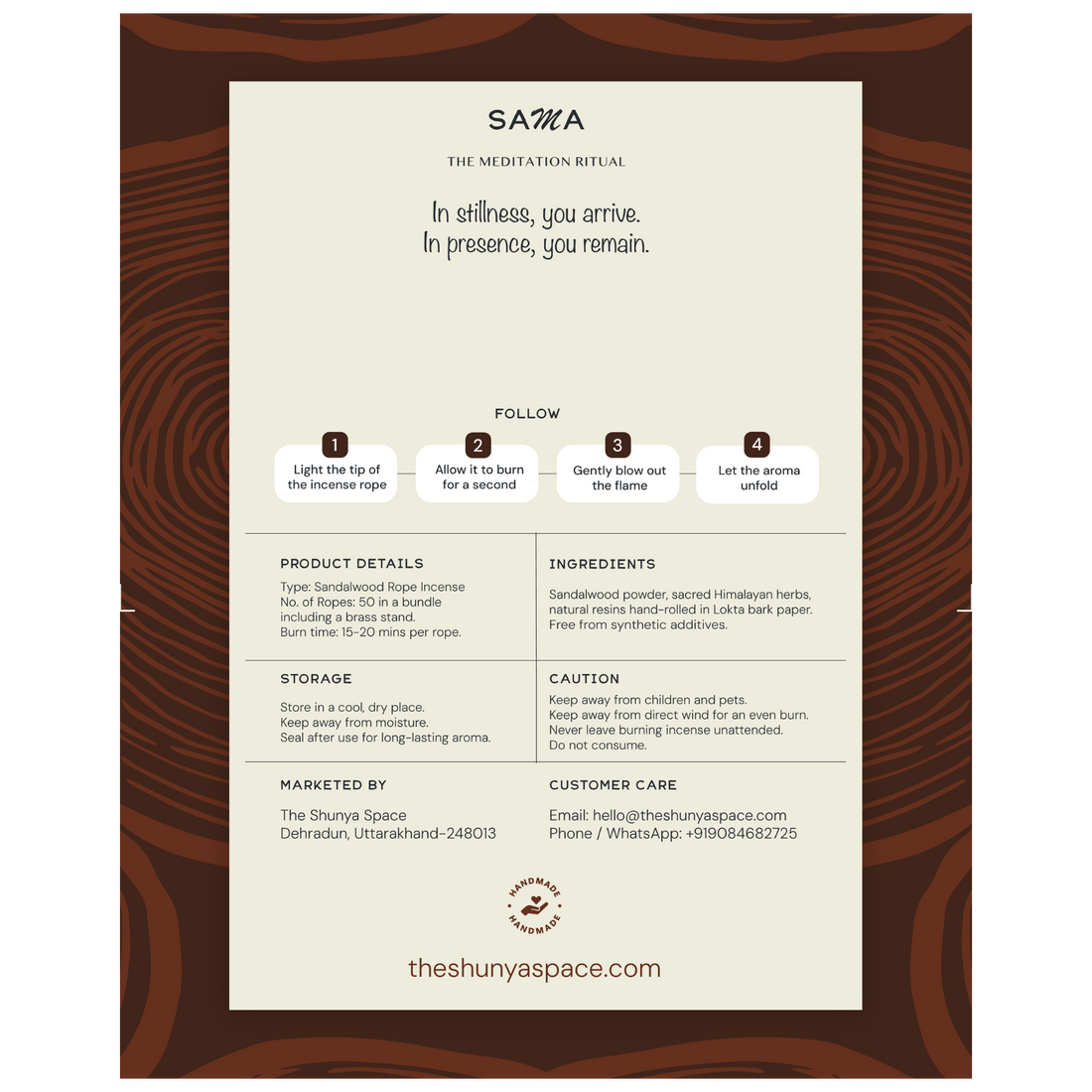 SAMA — The Meditation Ritual